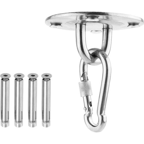 2204lbs Capacity Heavy Bag Hangers Brackets for Hammock Chair Hanging Kit Hammock Chair Hanger Swivel Hook