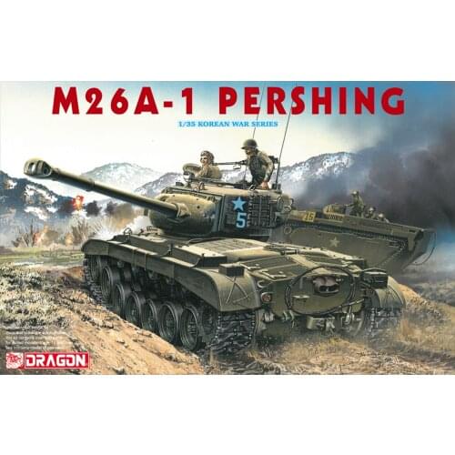 [Dragon] Dra-6801 1:35 M26A-1 Pershing Heavy Tank ( Korean War)