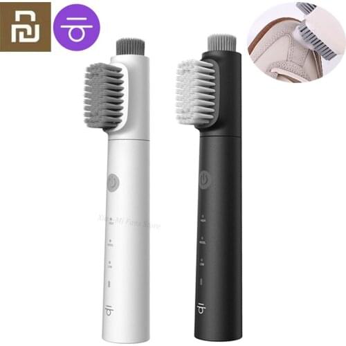 Youpin Yunlun Sonic Vibration Electric Shoes Sneakers Cleaning Brush IPX7 Waterproof USB Rechargeable 3 Files Double Bristles
