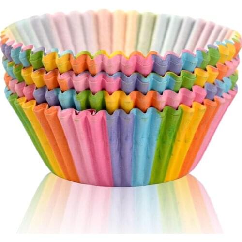 100 PCS Baking Muffin Kitchen Cake Cup Christmas Owl Liners Cupcake Paper For DIY Kitchen Baking Tools