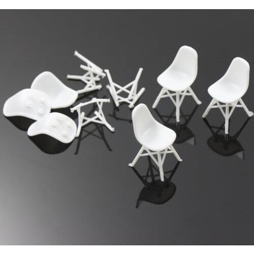 12pcs Model Train Railway Leisure Chair Settee Bench Scenery 1:32 G Scale model ZY22032 building kit railway modeling