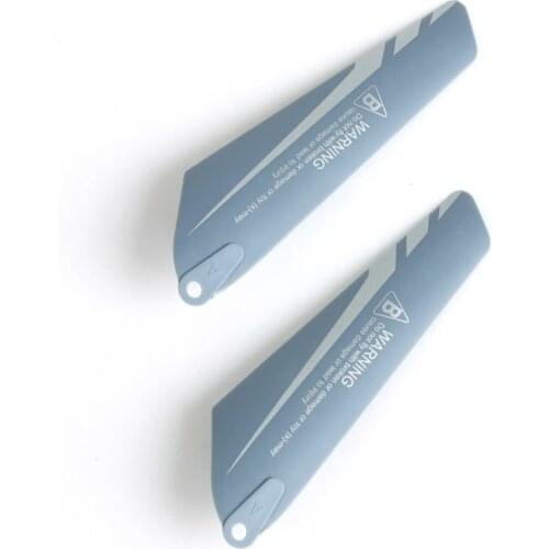 2Pcs Practical Plastic Main Rotor Blades Propellers Spare Parts For DFD 4Ch F103 F103B BBS777 RC Helicopter