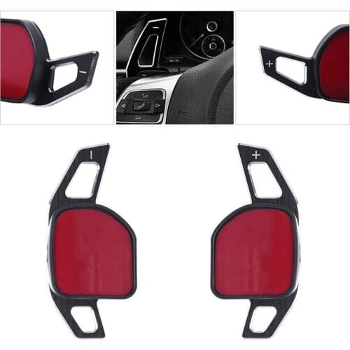 2Pcs Paddles Extension Steering Wheel Direct Shift Paddle Extension DSG Aluminum Alloy Shifter Extension for A3 S3 A4 S4 B8