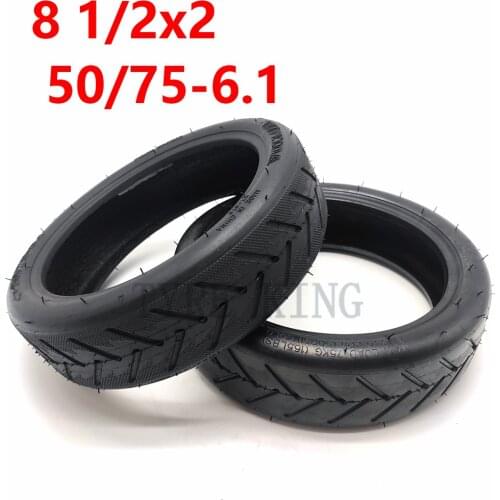 8.5 Inch Tyre 50/75-6.1 Tubeles Tire 8 1/2X2 Vacuum Tyre for Xiaomi Mijia M365 Electric Scooter Wheels Accessory