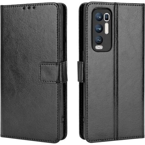 For OPPO Find X3 Neo Case Luxury Flip PU Leather Wallet Lanyard Stand Shockproof Case For OPPO Find X3 Pro X3 Lite Phone Bags