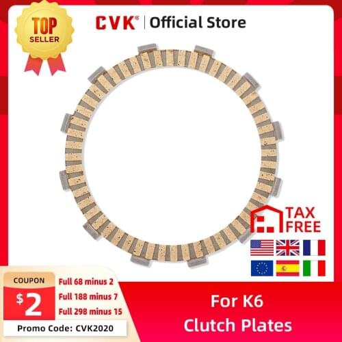 CVK 1Set Clutch Disc Friction Plates Engine For Suzuki GSX-R 600 750 GSXR600 GSXR750 K6 K8 L0 2006 2007 2008 2009 2010
