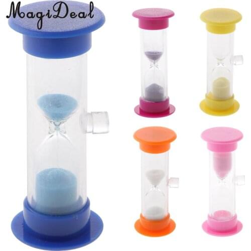 Home Decor Table Stand 3 Min Sand Glass Sandglass Hourglass with Suction Kitchen Cooking Dining Timer Clock