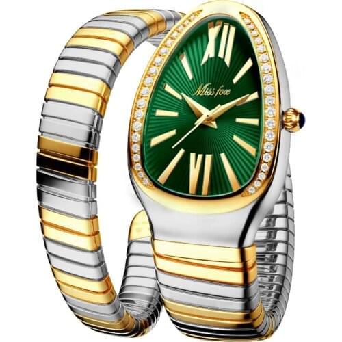 Elegent Watches Women Fashion Watch 2021 Designer Geneva Quartz Womens Wristwatch Diamond Female Clock Snake Bangle Ladies Gift