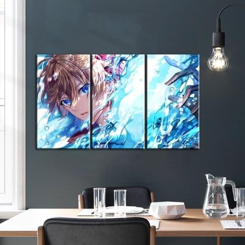 Genshin impact Game poster home decor hd painting Tartaglia Childe wall painting poster anime Study Bedroom Bar Cafe Wall