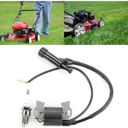 Ignition Coil for Hondae Gx240 Gx270 Gx340 Gx390 8hp 9hp 11hp 13hp Engine Lawn Mower Tractor Generator w/Spark Plug M7DA