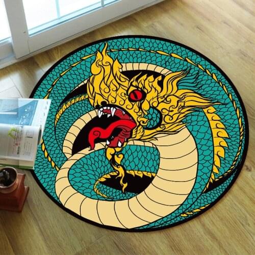 Fashion fantasy Octopus carpet square anti slip area floor mat 3D carpet anti slip carpet