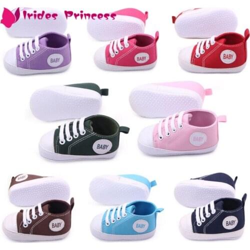 New baby shoes First Walk Newborn Boys Girls Infantil Toddler Soft sole Prewalker Sneakers for 0-12M