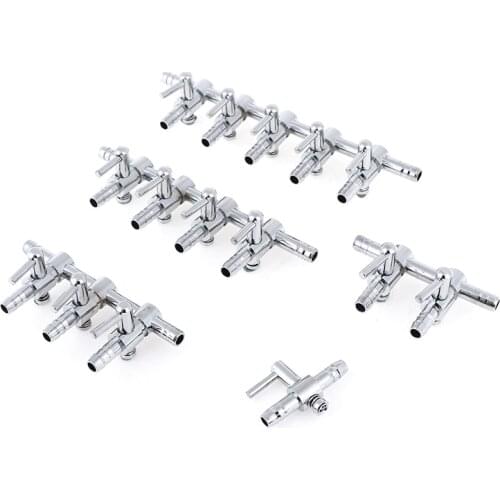 New Hot High Quality Aquarium Tank Air Lever Pump Oxygen Air Flow Splitter Tube Pipe Control Valve