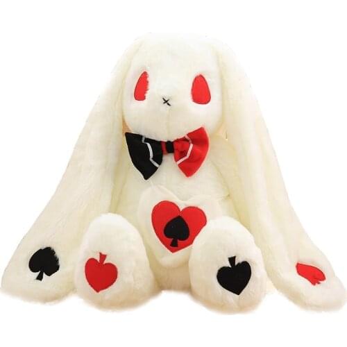 1pcs Creative Lolita Cartoon Rabbit Plush Doll Toy Backpack Shoulder Bag for Women Girl Halloween Gifts Collection New