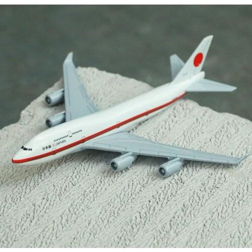 President of Japan 747 Aircraft Model 6" Metal Airplane Diecast Mini Moto Collection Eduactional Toys for Children