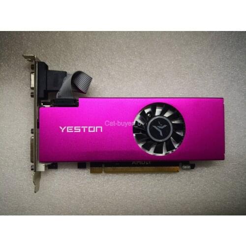 YESTON AMD Radeon RX550 4GB GDDR5 PCI-Express Video Card VGA/DVI/HDMI