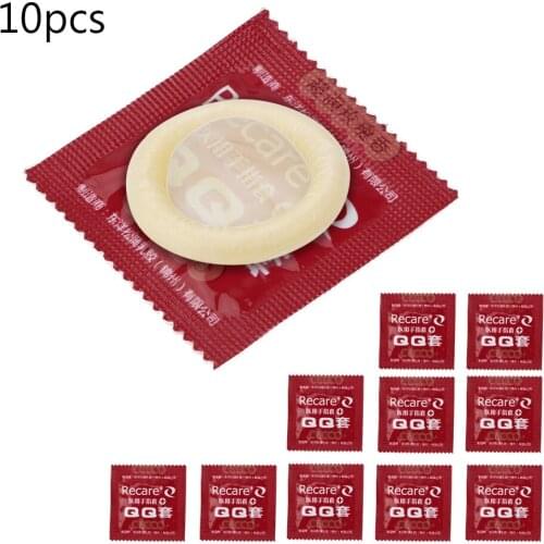 10 Pcs/set Latex Condoms Sex Toys for Women Female Masturbation Vagina Stimulation G Spot Flirt Finger Sleeves Adult Product