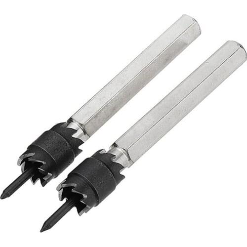 1pc Spot Weld Drill Bit Cutter Double Side Carbide Tipped Stainless Metal Hole Drill Center Drill Bit 3/8''5/16