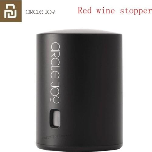 2020 Youpin Smart Wine Stopper Stainless Steel ABS Electric Stopper Wine Corks Mi Circle Joy Vacuum Memory Wine Stopper