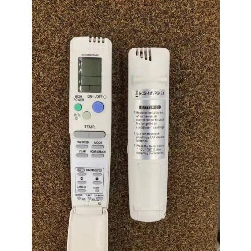 English version of SANYO air conditioner remote control rcs-4mvps4ex