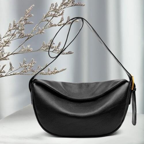 Brand Handbags Lady Luxury Designer Vintage Shoulder Bags for Women Soft Leather Crossbody Bag 2021 Female Hobos Bags Casual Sac