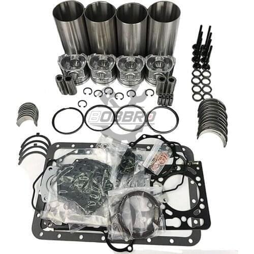 D3.4DCDE3 Overhaul Rebuild Kit Fit Volvo D3.4 Engine EW60C Wheeled Excavator Repair Parts