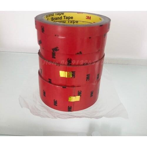 3m Double Sided Tape Waterproof Wall Stickers Reusable Heat Resistant Bathroom Home Decoration Acrylic High viscosity For Car