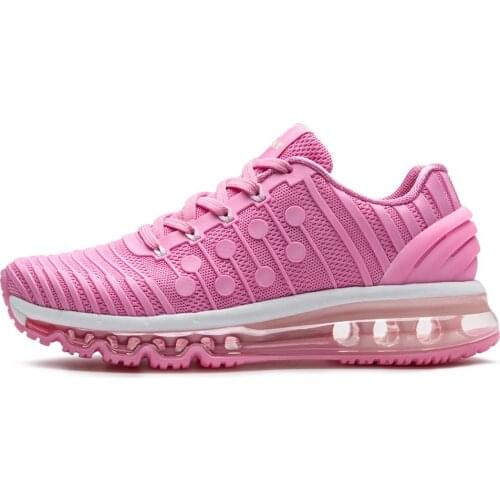 ONEMIX 2020 Air Cushion Sneakers For Men Running Shoes Women Jogging Shoes KPU Vamp Outdoor Trainers Walking Trekking Shoes