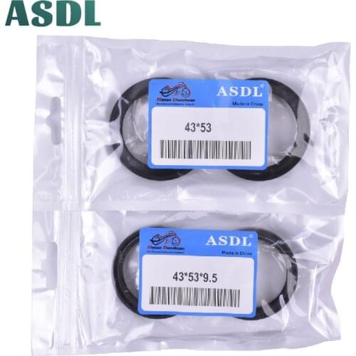 43X53X9.5 Fork Oil Seal & 43x53 Dust Cover Lip for KTM 85 105 250 300 350 400 Duke 125 200 390 640