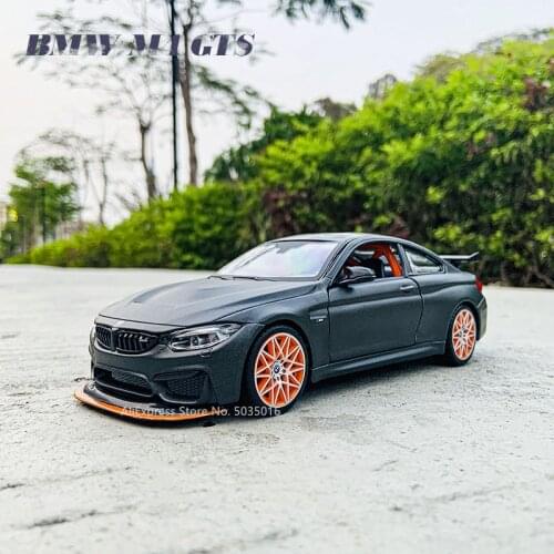 Maisto 1:24 BMW M4 GTS simulation alloy car model crafts decoration collection toy tools gift