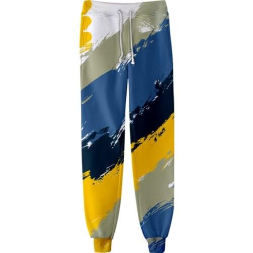 2021 New 3D Print graffiti Sweatpants Women/Men Fitness Joggers Spring High Street Anime Trousers Pants Sweatpant