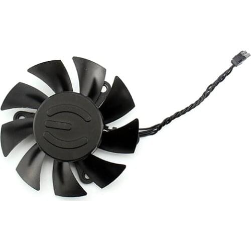 Cooling Fan For EVGA GTX1080 Ti Water-cooled integrated graphics fan replacement Video Card Fan PLA07015B12L-1 4PIN