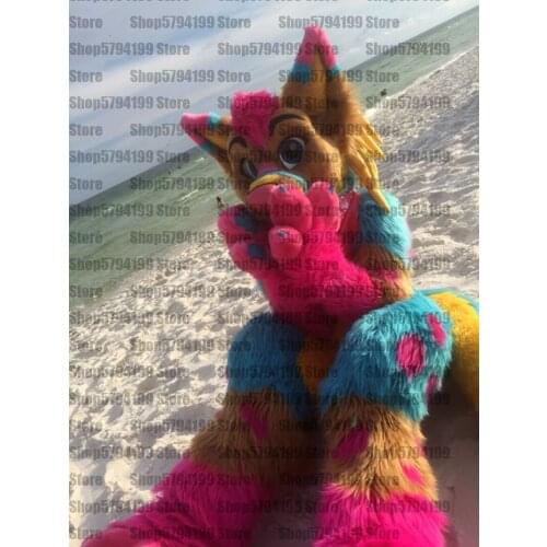 Customised #G11 HUSKY Dog Furry Fursuit Suit Mascot Costume Cosplay Animal Party Fancy Dress Carnival Birthday Gift