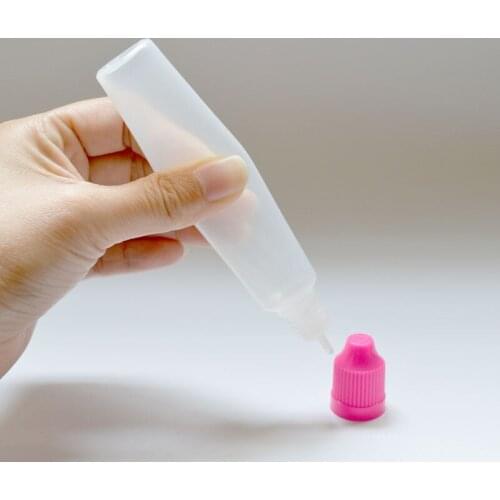 1pcs 30ml Pen Shape Plastic Dropper Bottle With E-Liquid Empty Long Slim Needle Vail