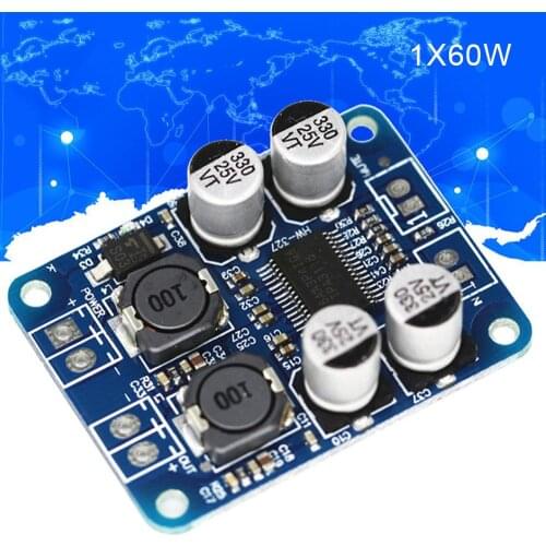 TPA3118 PBTL Power Amplifier Board Module Mono Digital Audio Power Amplifier Board 1x60w Power Amplifier Board Module
