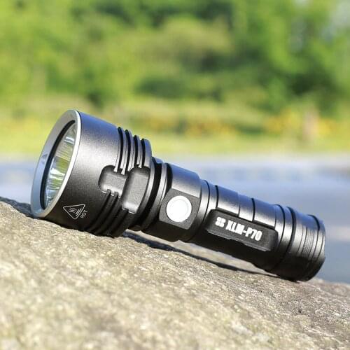 Portable Mini Flashlight P70 Flashlight Strong Light Super Bright Outdoor Waterproof High Power USB Rechargeable LED Flashlight