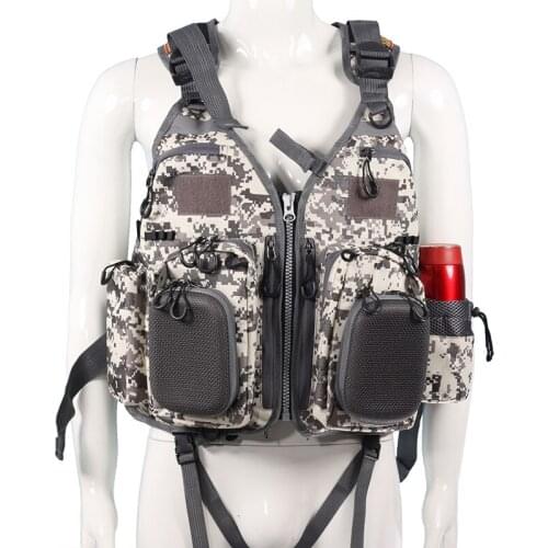 Adult Outdoor Adventure Sport Life Buoyancy Reflective Vest Quick-drying Floating Rowing Boat Multifunction Portable Jacket Vest