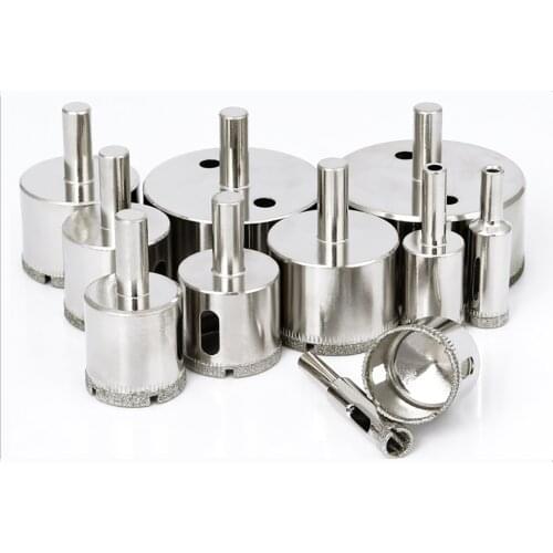 1Pcs Diamond Coated Drill Bit 6mm-45mm Tile Marble Glass Ceramic Hole Saw Drilling Bits For Power Tools