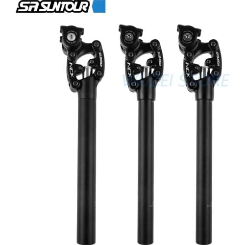 SR SUNTOUR NCX Bike Suspension Travel Seatpost 350mm/400mm*27.2/28.6/30.0/30.1/30.4/30.8/31.6/33.9mm Bicycle Seat Post Tube