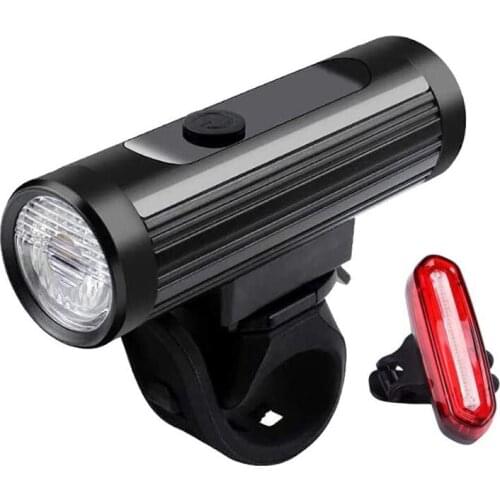 Bicycle Light Set,LED Bicycle Lights Bicycle Lamp Waterproof Front Light Rear Light 2500MAh 600Lumen Light for Bicycle