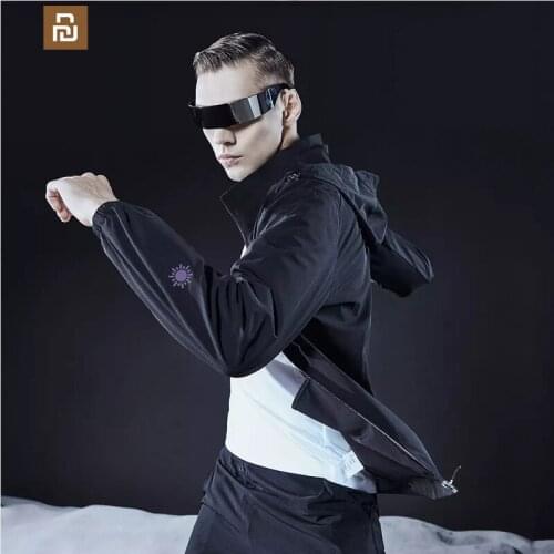 Xiaomi youpin high magnification sunscreen light jacket mens windbreaker summer skin clothing travel sun protection clothing