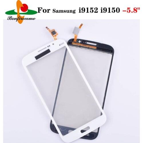 10Pcs\lot For Samsung Galaxy Mega i9150 i9152 GT-i9150 GT-i9152 Touch Screen Panel Sensor Digitizer Front Glass Lens Replacement