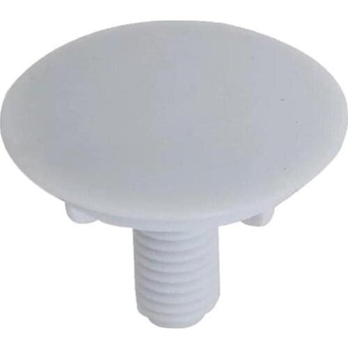 1pc Plastic Kitchen Faucet Hole Cover Soap Dispenser Plug Decorative Cover Kitchen Sink Tap Hole Plug Faucet Accessories (White)