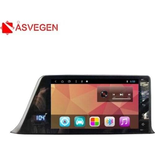 Car Multimedia Player For Toyota C-HR CHR Right Drive CHR GPS Navigation MTK Screen Ram 2G Rom 32G Car Stereo Video Unit Player