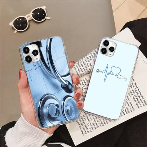 Nurse Medical Medicine Health heart Phone Case For iphone 12 5 5s 5c se 6 6s 7 8 plus x xs xr 11 pro max