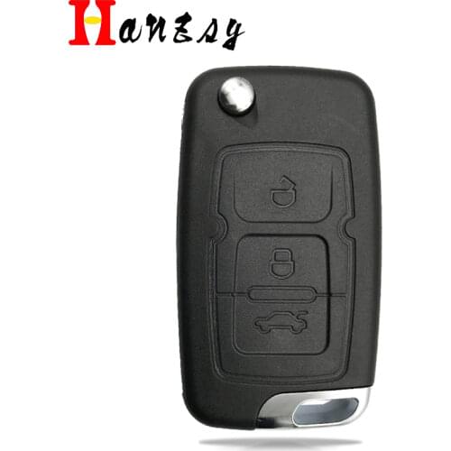 10PCS 2/3 Buttons Flip Folding key Case shell For Geely Emgrand 7 EC7 EC715 EC718 Emgrand7 EC7-RV EC715 EC718-RV Remote Key Fob