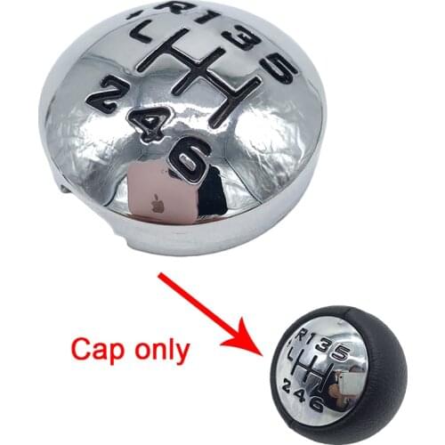 For Peugeot 307 308 3008 407 5008 807 Partner B9 Tepee Gear Shift Knob Lever Stick Cover Emblem Cap Citroen C3 (A51) C4 Picasso
