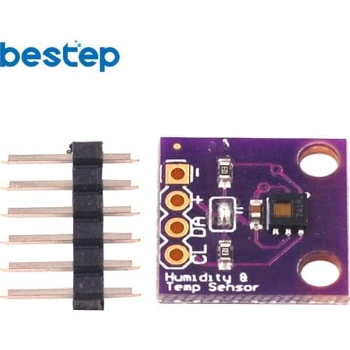 HDC1080 Module Low Power GY-213V-HDC1080 High Accuracy Digital Humidity Sensor with Temperature Sensor