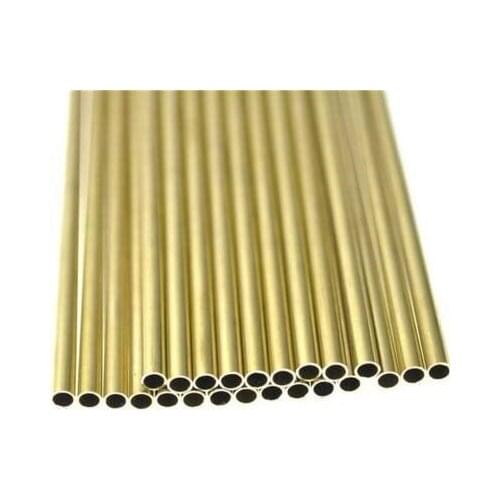 1pcs 300mm long 7.1mm/7mm/6.9mm/6.5mm/5.5mm ID 7.5mm OD H62 brass tube capillary hollow thin pipe