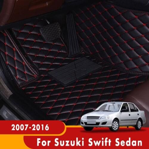 Carpets For Suzuki Swift Sedan 2016 2015 2014 2013 2012 2011 2010 2009 2008 2007 Car Floor Mats Interiors Accessories
